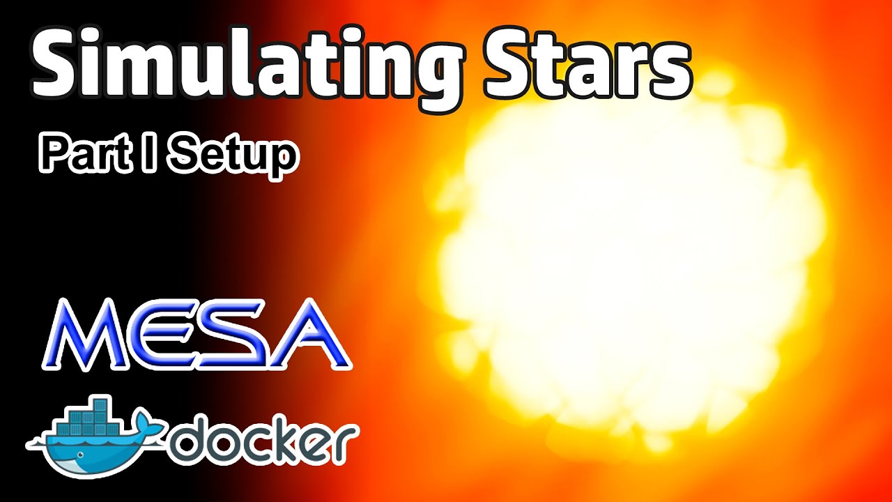 How to simulate a star on windows using MESA-Docker