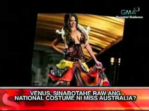 Venus Raj Denies Sabotaging Miss Australia's Costume