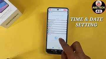 Redmi Note 10T 5G Time And Date Setting | How To Set Time And Date In Redmi Note 10T 5G