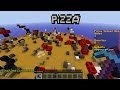 PIZZA,BESTIAS Y HAMBRE EN MINECRAFT!