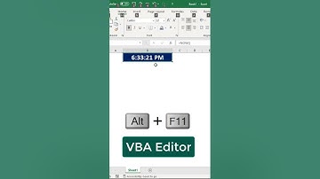 How to Make Digital Clock in Excel || MS Excel Tutorial
