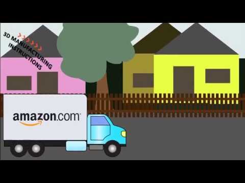 Amazon patented 3D Printing Truck