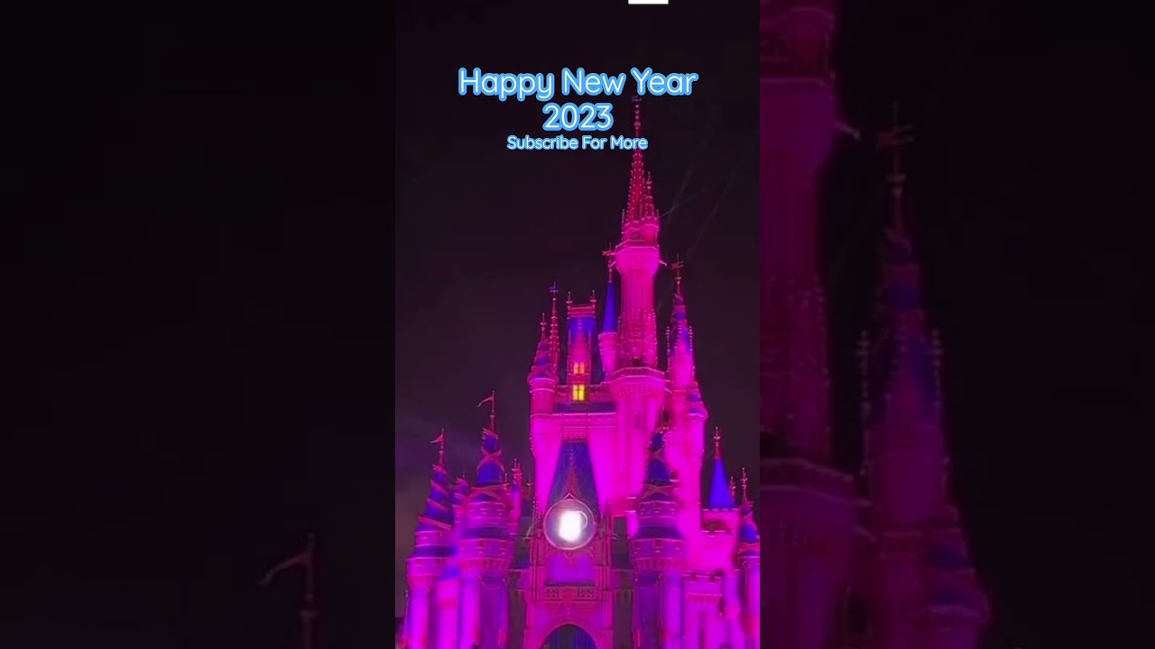 New Year 2023 Countdown At Disney | Walt Disney World 