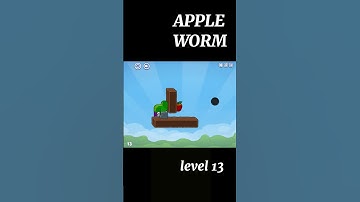 APPLE WORM LEVEL-13🍎🐛#shorts