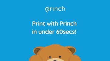 Print with Princh in under 60secs!
