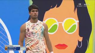 Medical Timeout For Zverev. Meanwhile Alcaraz...