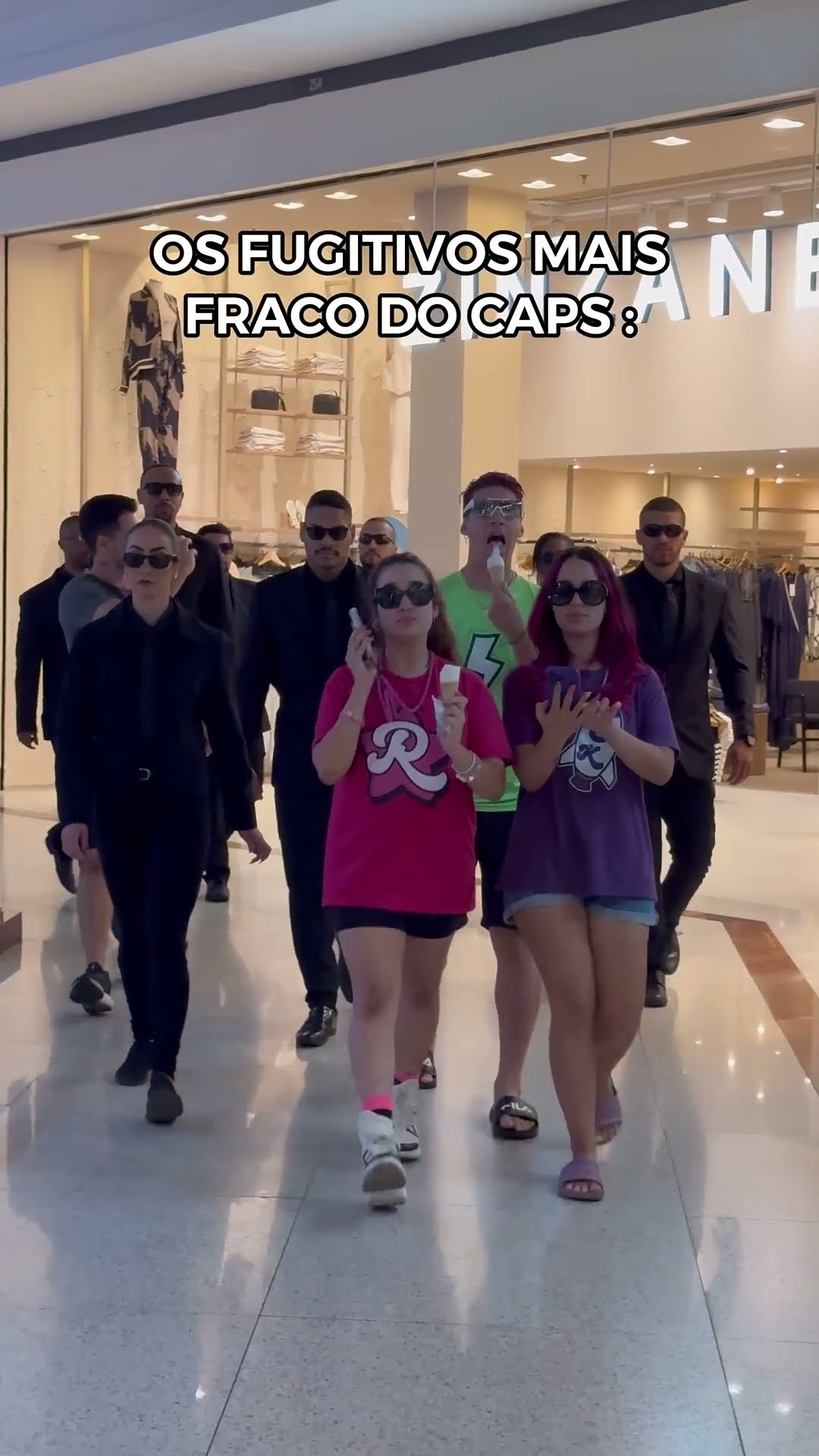 FUGITIVOS DO CAPS MAIS FRACOS *Grupo dos rosa !