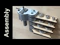 Ultimate router bit set storage assembly