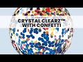 Crystal Clearz™ with Confetti