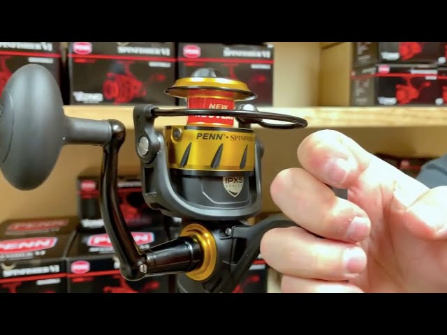 Penn Spinfisher VI 8500 Live Liner Saltwater Spinning Reel -Black