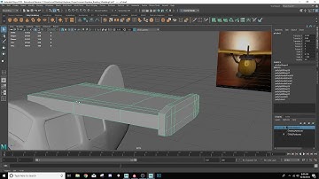 Maya 2018: Pontoon Plane Project: Part 7