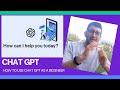 ChatGPT Tutorial - A Crash Course on Chat GPT for Beginners
