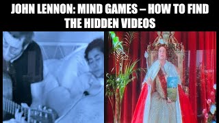 JOHN LENNON MIND GAMES - REVEALED How to Find the Hidden s