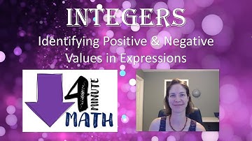 Adding & Subtracting Integers (PART 2) Identifying Positive & Negative Values