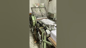 Paper Folding Machine in Pakistan - Book binding - Books Making Method #bookbinding #foldingmachine
