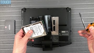 Panasonic Toughbook CF-54: How to install SSD
