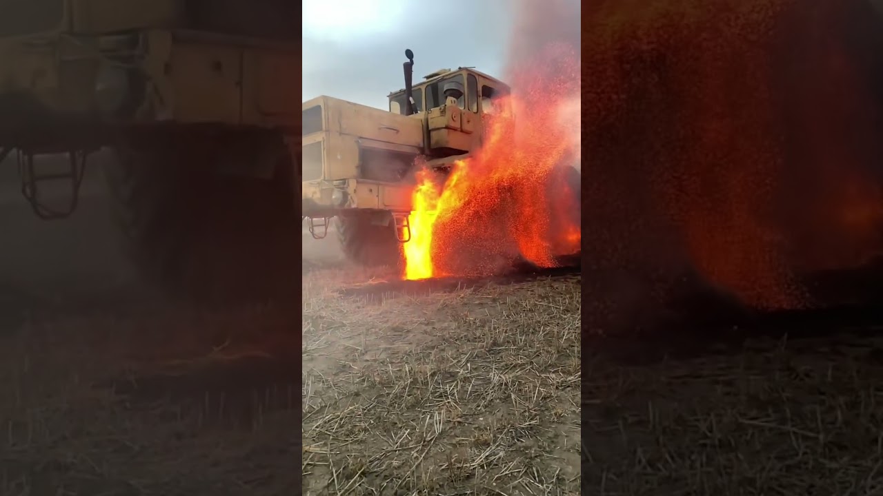 Горим😱 К700 пашет