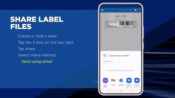 How to Share Label Files | Brady Express Labels App