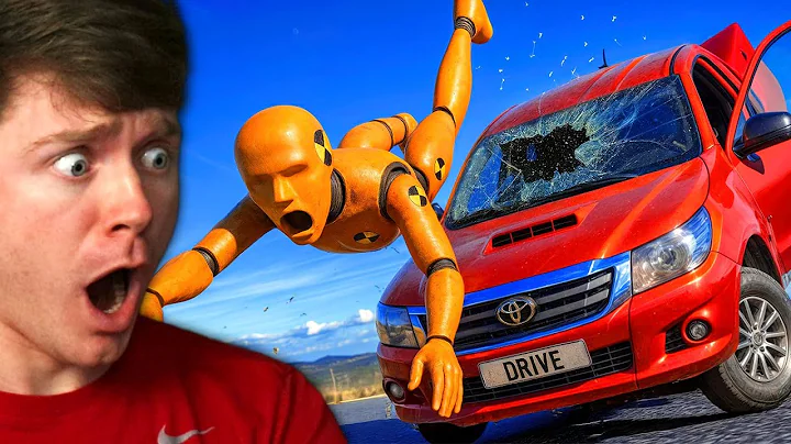 Reacting to the CRAZIEST CAR CRASHES! (BeamNG Drive)