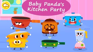 Baby Panda's Kitchen Party - Get Familiar with the Kitchen and Learn How to Cook | BabyBus Games screenshot 5