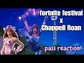 Chappell Roan Fortnite Festival Pass Reaction!! 
