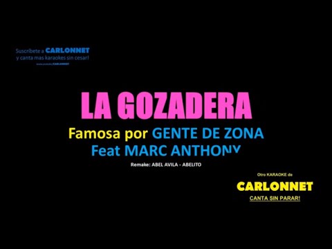 La Gozadera - Gente De Zona Feat Marc Anthony