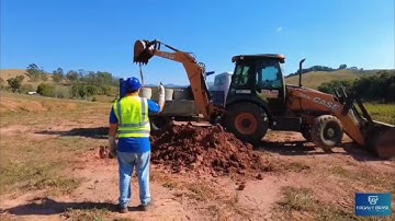 “Lifton GHX em ação — Içamento de manilhas de concreto com segurança e eficiência”