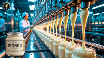 🔥How Is Mayonnaise Made? | What You NEVER Imagined About Its Production
