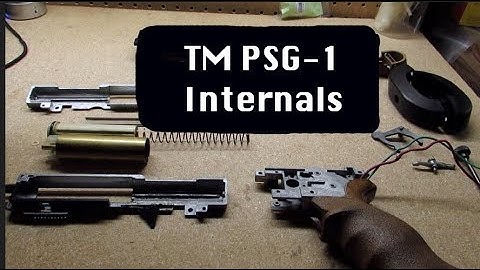 Tokyo Marui PSG-1 Gearbox and Internals