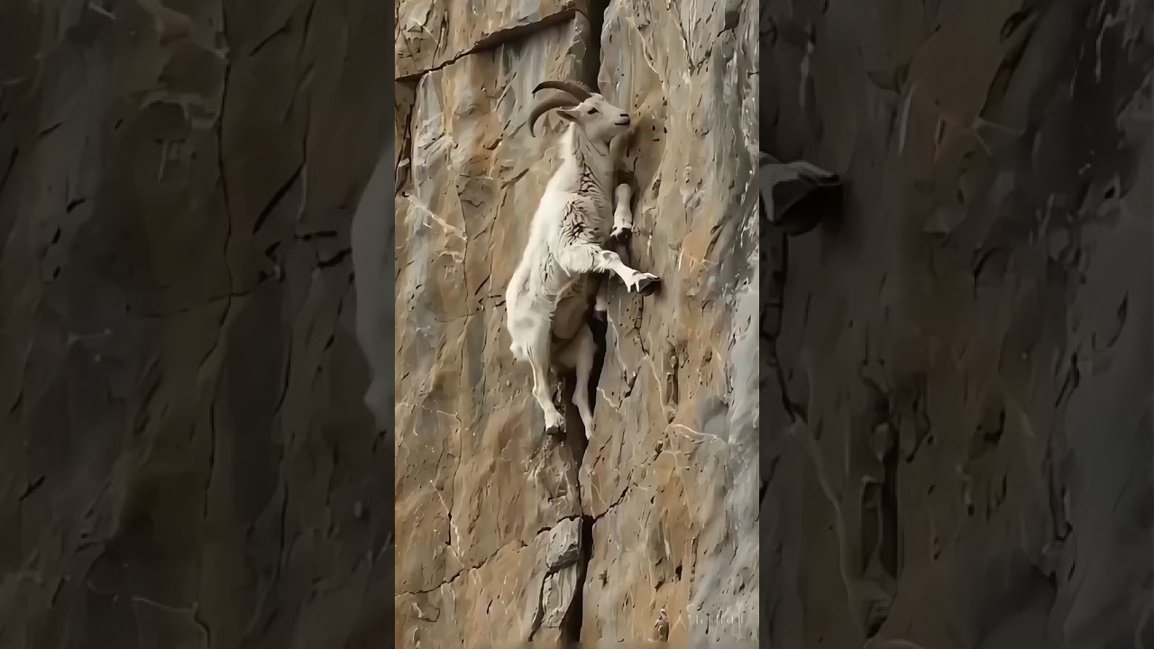 How do mountain goats climb such steep mountains? 🏔️🦌