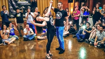 Amazing Dance! William Teixeira & Paloma Alves - Zouk Dynamics Workshop - 2016 LA Zouk Congress