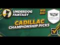 🎯 Underdog PGA Pick'em Top Picks for the 2026 Cadillac Championship
