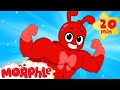 My Magic Super Hero Suit Morphle - Funny Superheroes kid videos  (+ car truck and dinosaur cartoons)