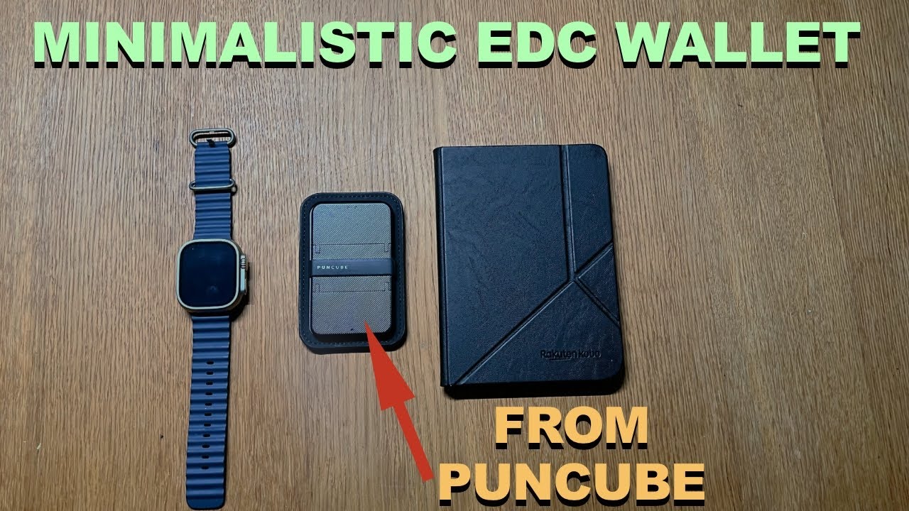 PUNCUBE Minimal Wallet 3.0 Pro Unboxing & First Look - Made for EDC!