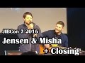 JIBCon 7 - Jensen & Misha Full Panel + Closing Ceremony