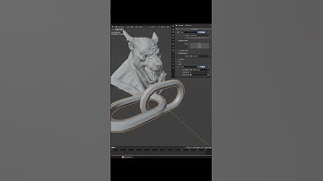 How to make dynamic chain #blender #tutorial