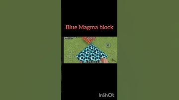 blue Magma block😳#shorts #viral #trending #youtube