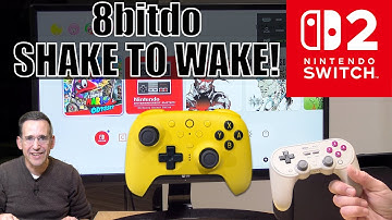 8bitdo Can Now Shake to Wake the Switch 2! How to guide