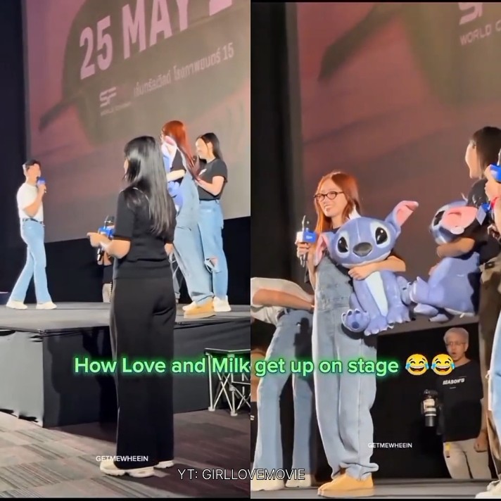 The visible difference between Love and Milk 🫣 #milklove #milkpansa #loverrukk #thaigl #gl #wlw