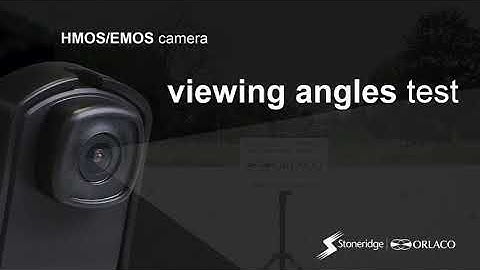 Stonerige-Orlaco HMOS/EMOS Camera viewing angles test