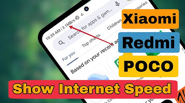 How To Enable Internet Speed Meter On notification Bar in Xiaomi, Redmi and Poco Mobiles In Bangla
