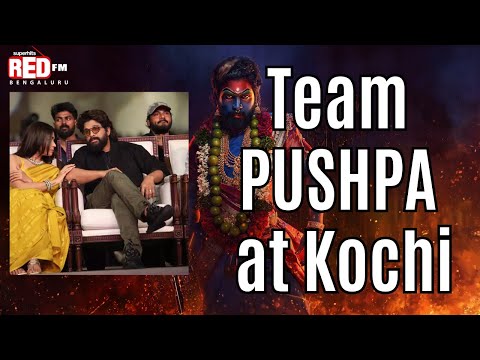 Special performance at the Pushpa 2 promotional event in Kochi!