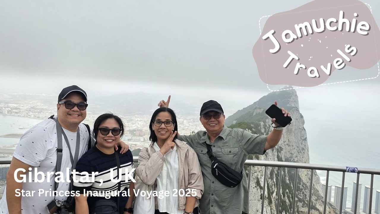 Jam Eats The World - Travel to Gibraltar via Star Princess Cruise 2025