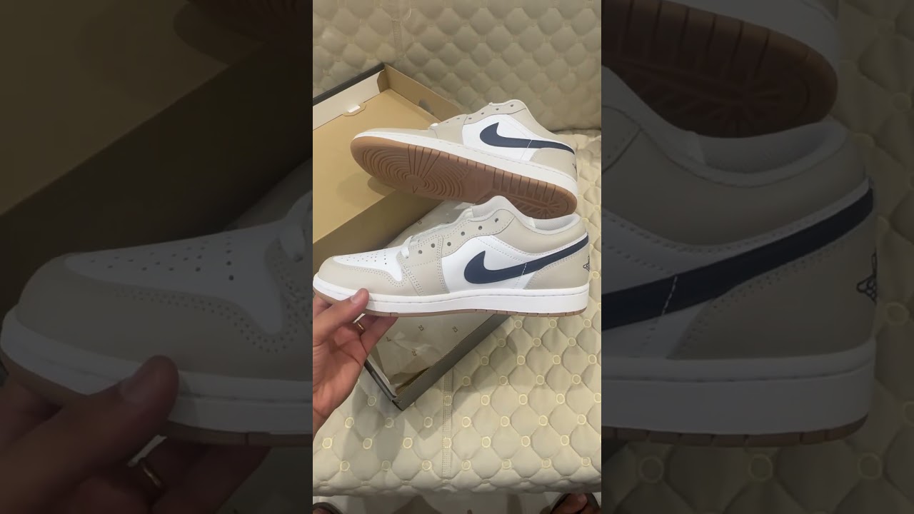 Unboxing Nike Air Jordan 1 Low ( Neutral Grey) 