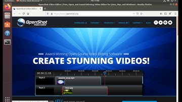 Install OpenShot Video Editor v.2.5.0 in Ubuntu 18.04, 19.10 AppImage