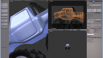 Modeling the Monster Truck - Part 9 (Blender 2.57 tutorial)