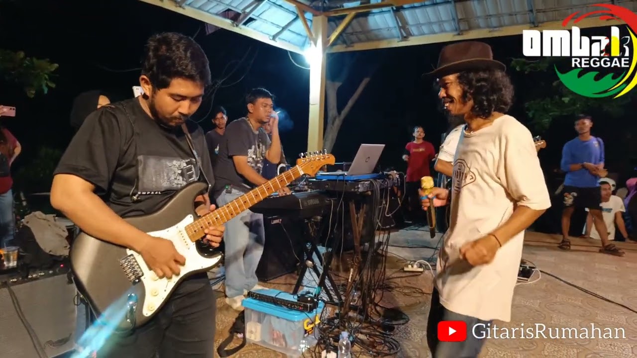 OMBAK REGGAE - LINU [COVER] Live at Panenjoan Geopark Ciletuh [12/10/24] #reggae #music #ombakreggae