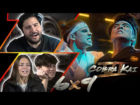 Cobra Kai 6x9 REACTION! | "Blood in Blood Out"