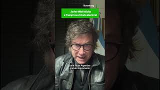 Famous Javier Milei congratulates Trump after his election victory Profile