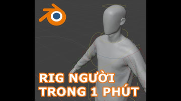 300 Bài blender thiếu nhi #1: Rig người siêu tốc